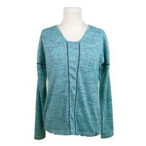 Title Nine S Small Alpha Omega Long Sleeve Shirt